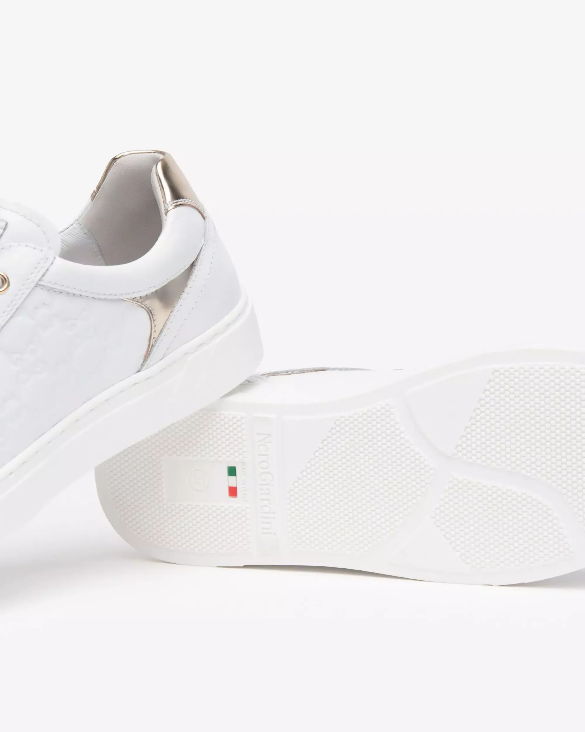 Nero Giardini Sneakers Donna in Pelle e Materiale Tecnico Best
