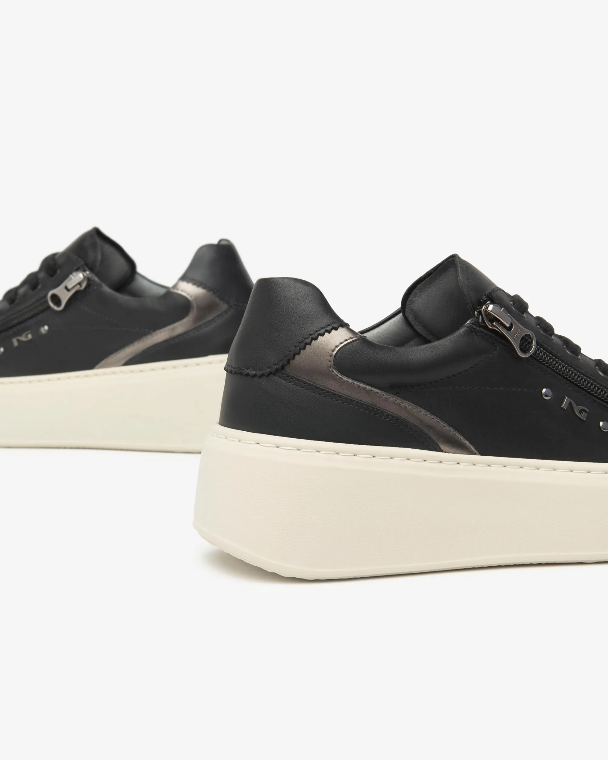 Nero Giardini Sneakers Donna in Pelle e Materiale Tecnico Online