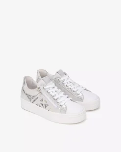 Nero Giardini Sneakers Donna in Pelle e Materiale Tecnico Best