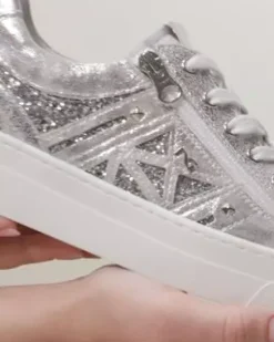 Nero Giardini Sneakers Donna in Pelle e Materiale Tecnico Best