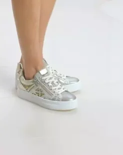 Nero Giardini Sneakers Donna in Pelle e Materiale Tecnico Best