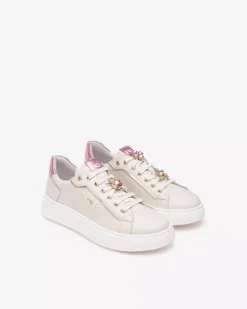Nero Giardini Sneakers Donna in Pelle e Materiale Tecnico Outlet