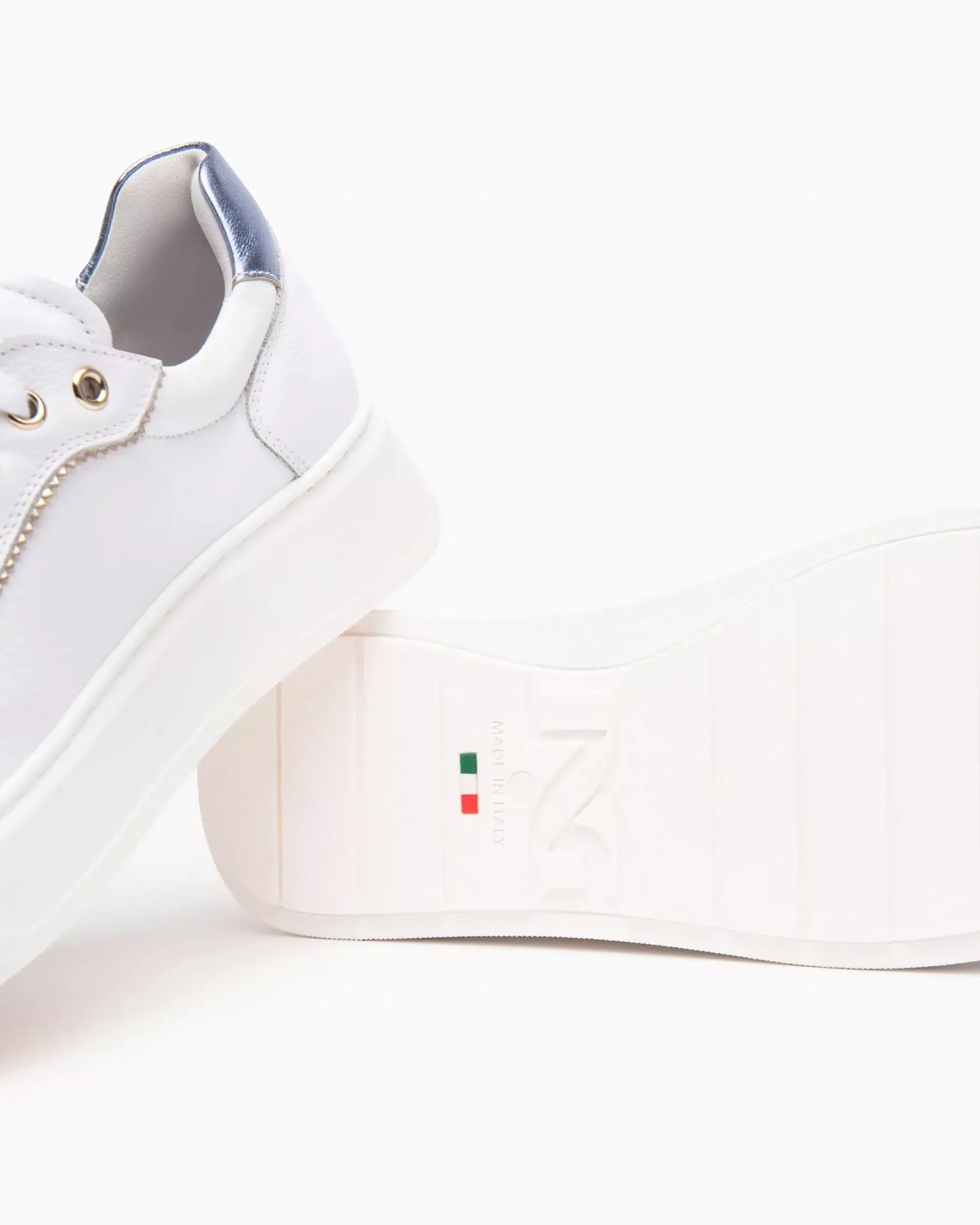 Nero Giardini Sneakers Donna in Pelle e Materiale Tecnico Outlet