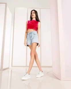 Nero Giardini Sneakers Donna in Pelle e Materiale Tecnico Outlet