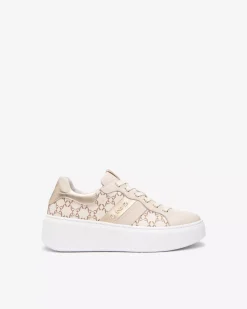 Nero Giardini Sneakers Donna in Pelle e Materiale Tecnico New