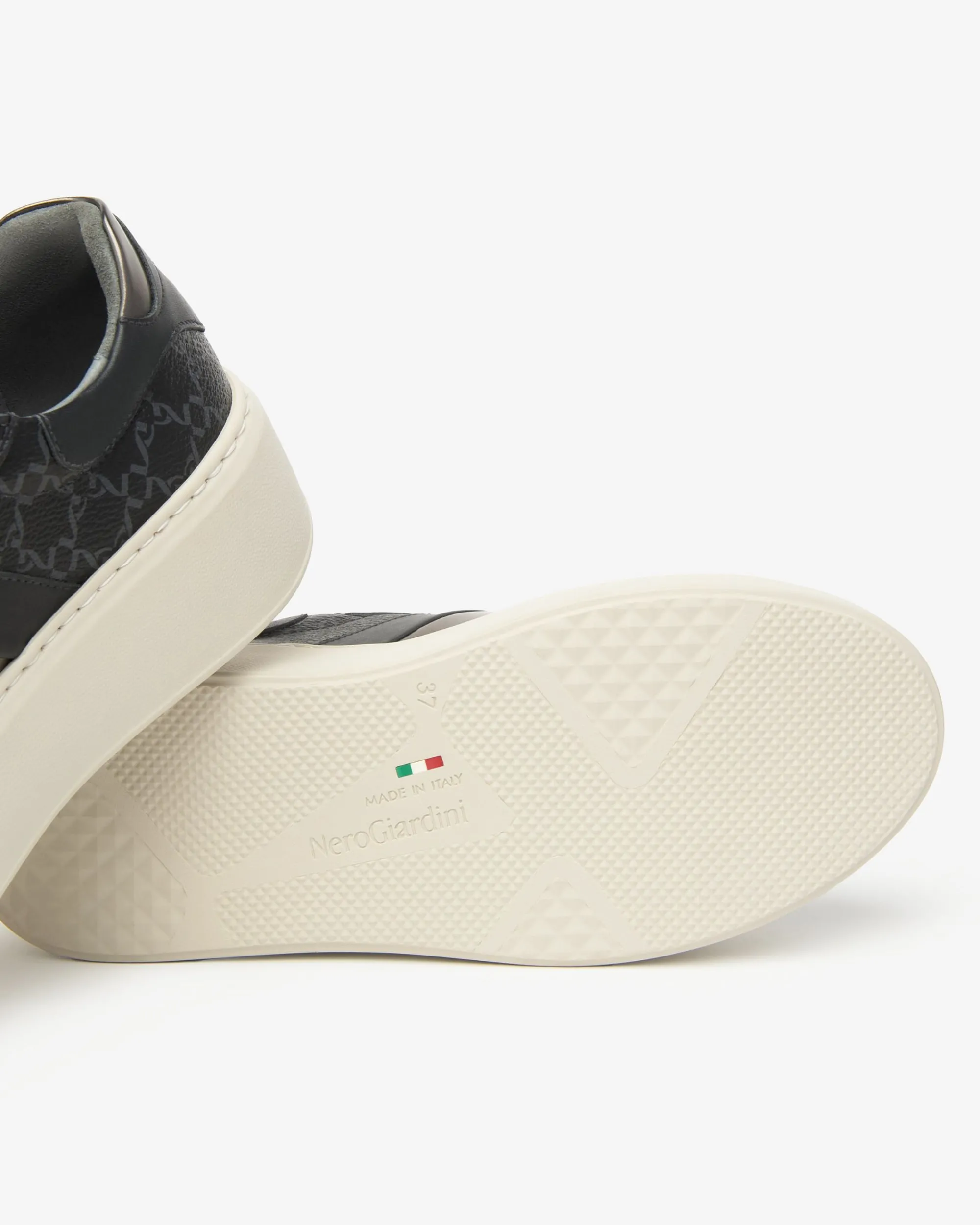 Nero Giardini Sneakers Donna in Pelle, Materiale Tecnico e Suede New