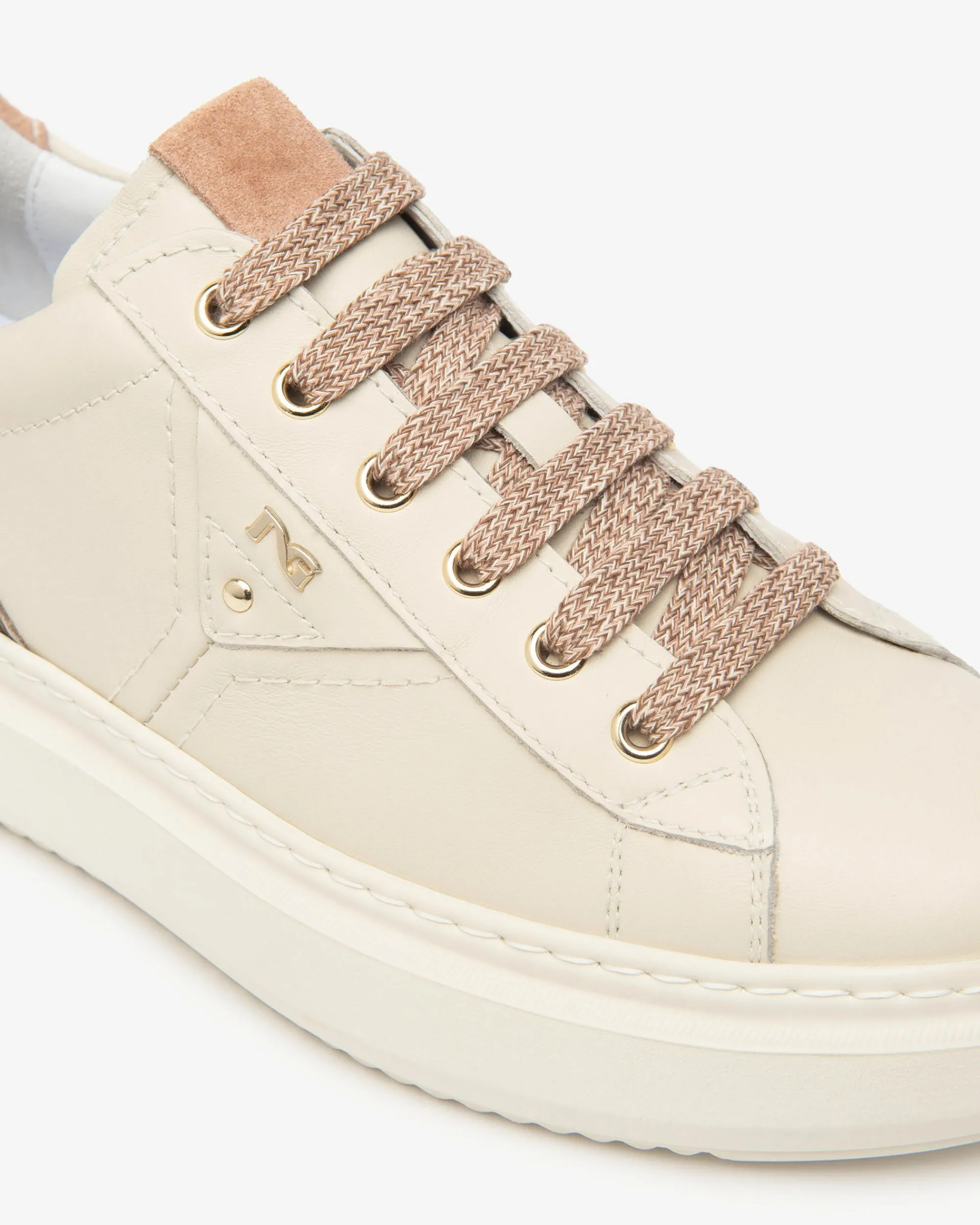 Nero Giardini Sneakers Donna in Pelle, Suede e Materiale Tecnico Discount