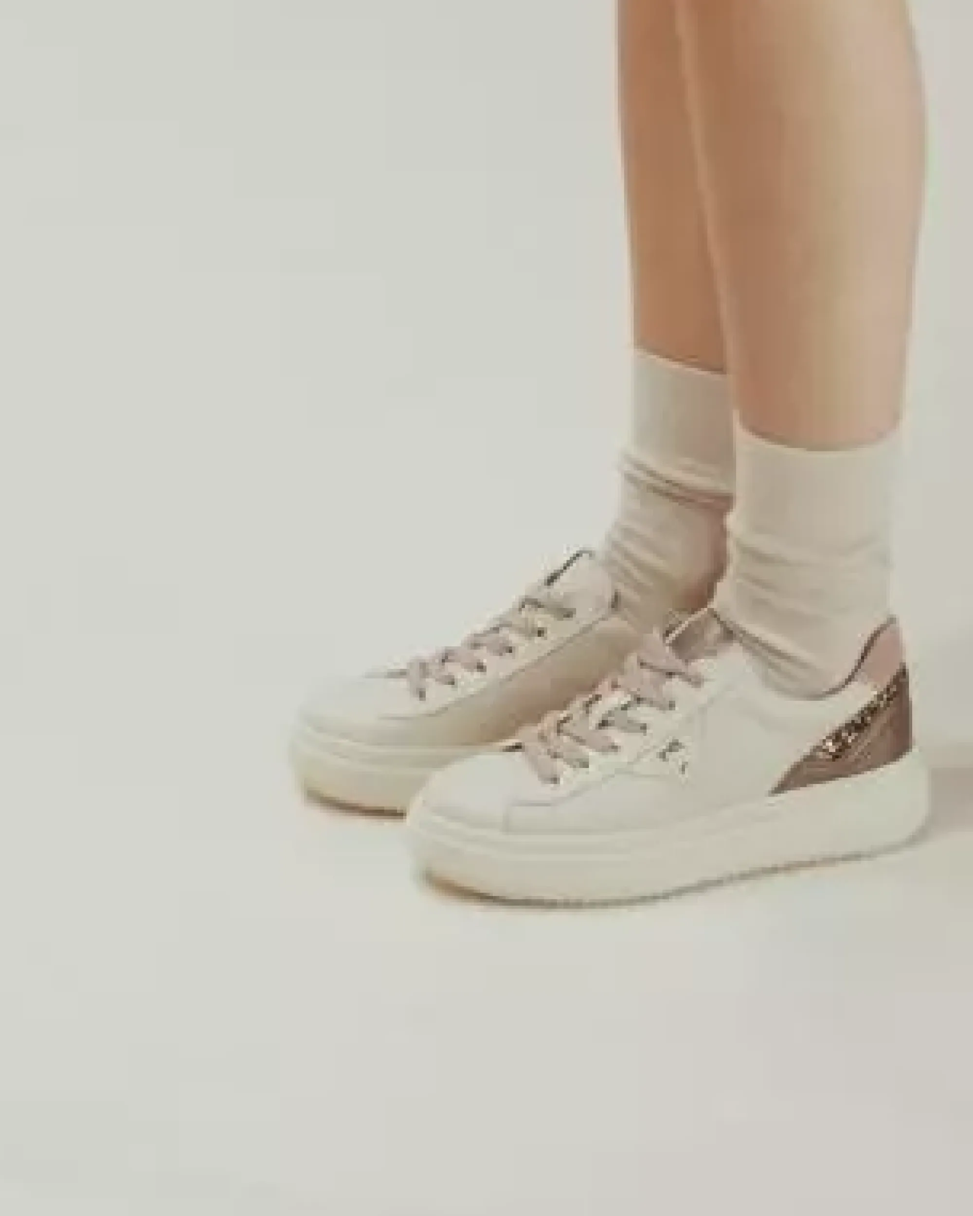 Nero Giardini Sneakers Donna in Pelle, Suede e Materiale Tecnico Discount