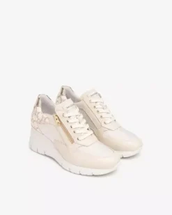 Nero Giardini Sneakers Donna in Pelle, Tela e Materiale Tecnico Hot