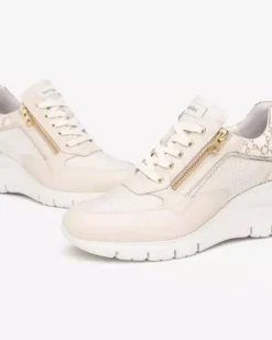 Nero Giardini Sneakers Donna in Pelle, Tela e Materiale Tecnico Hot