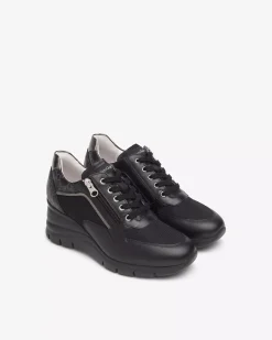 Nero Giardini Sneakers Donna in Pelle, Tela e Materiale Tecnico Hot