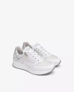 Nero Giardini Sneakers Donna in Pelle, Tela e Materiale Tecnico Clearance