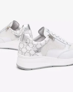 Nero Giardini Sneakers Donna in Pelle, Tela e Materiale Tecnico Clearance