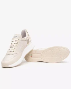 Nero Giardini Sneakers Donna in Pelle, Tela e Materiale Tecnico Clearance