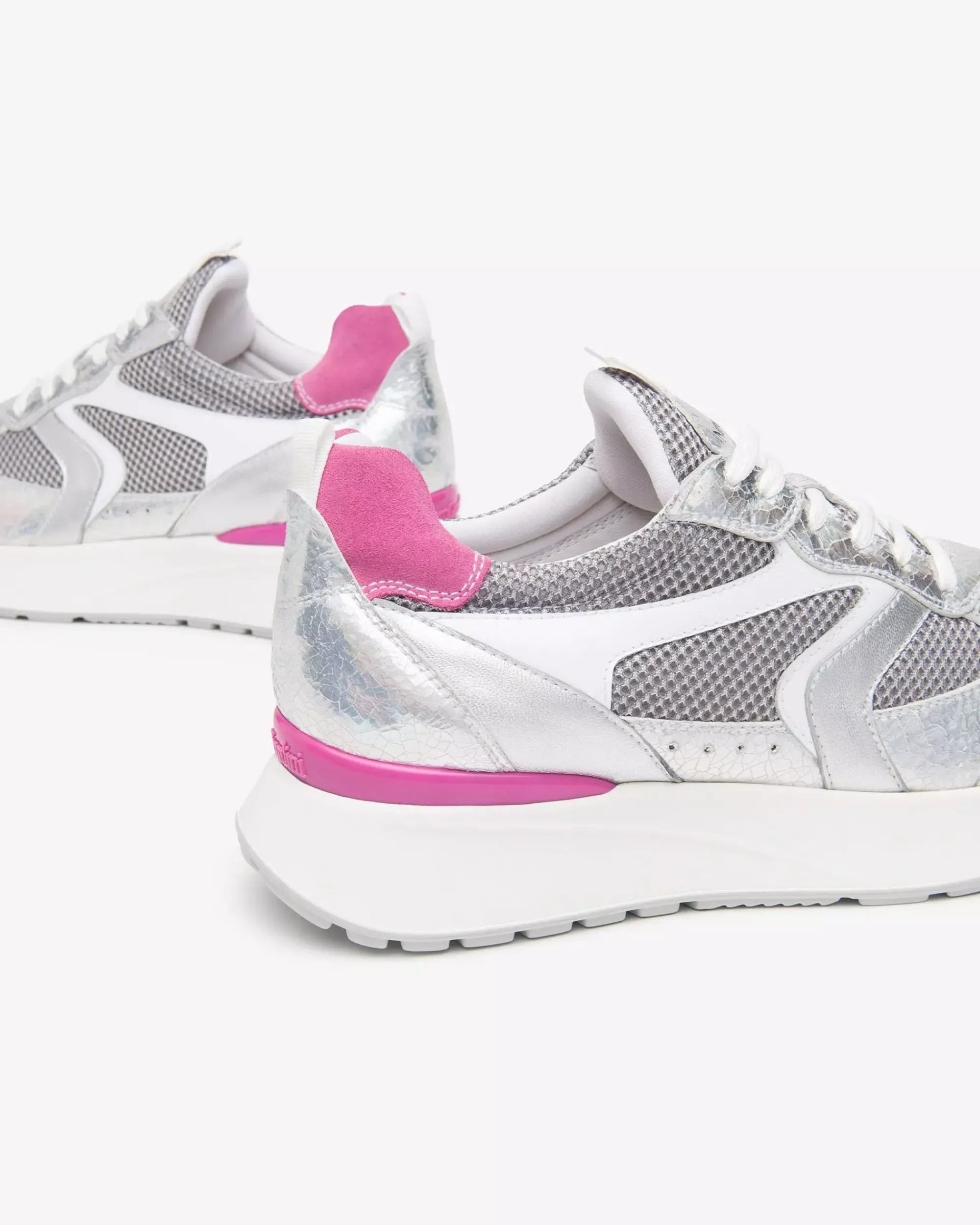 Nero Giardini Sneakers Donna in Pelle, Tela e Suede Sale