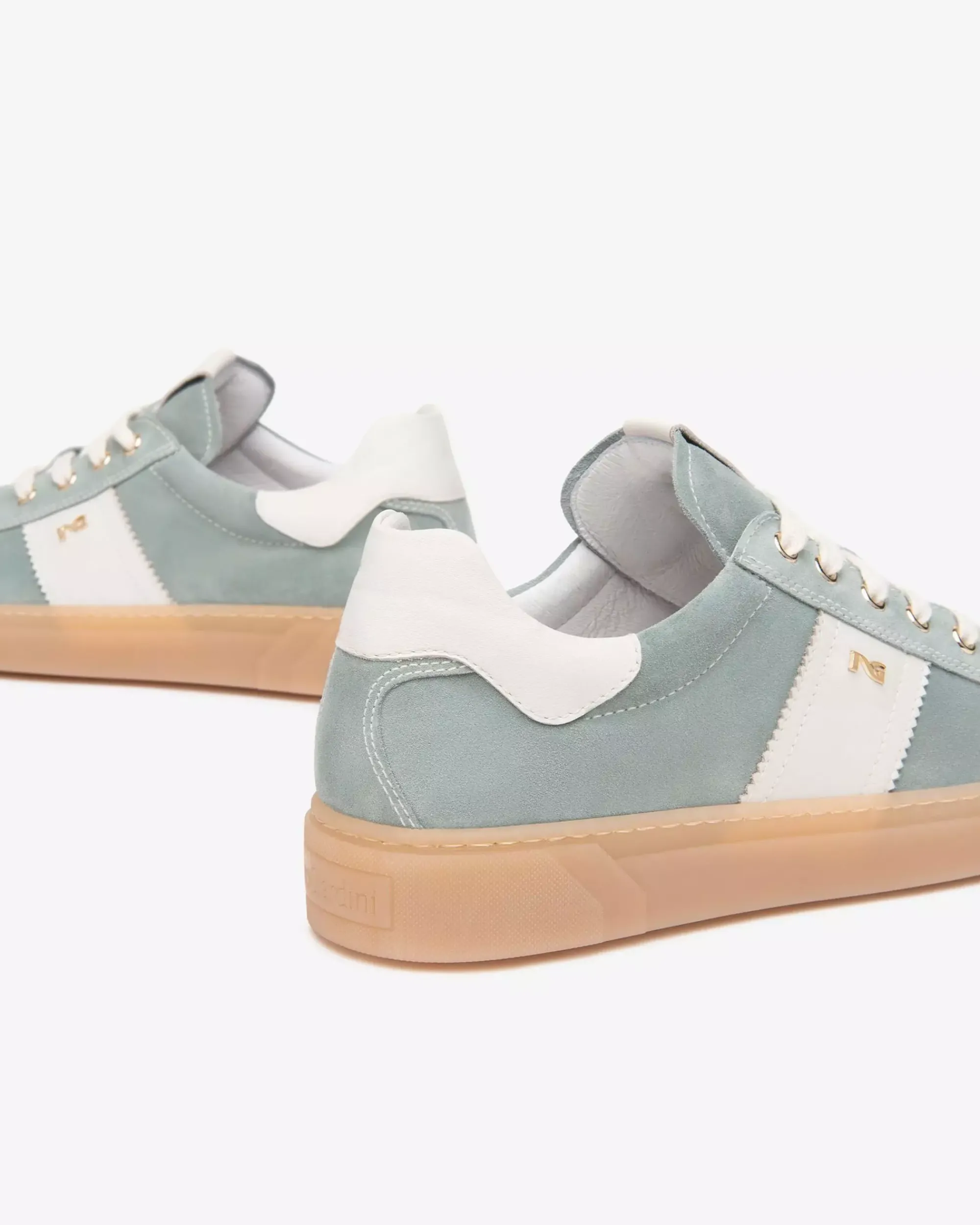 Nero Giardini Sneakers Donna in Suede e Pelle