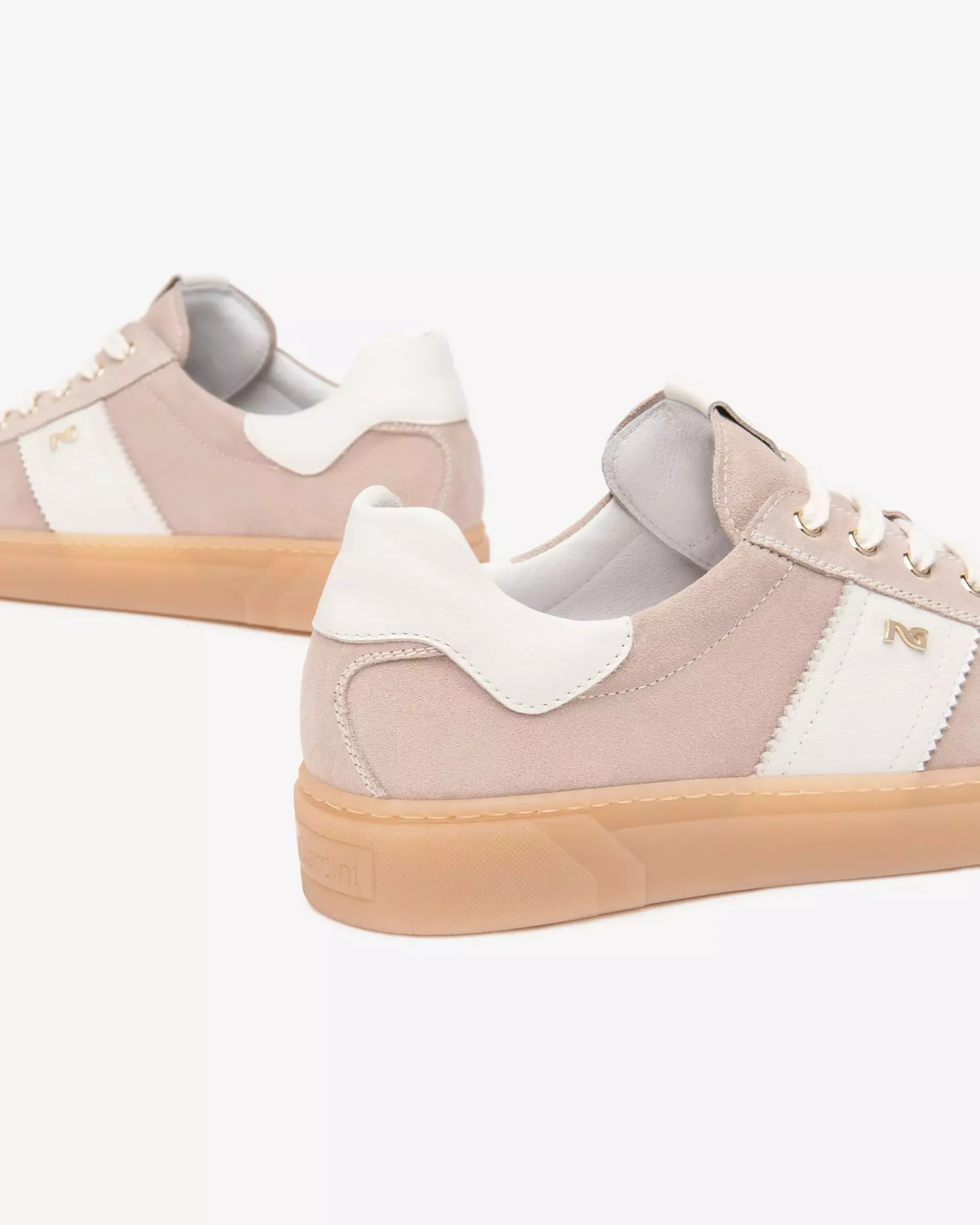 Nero Giardini Sneakers Donna in Suede e Pelle