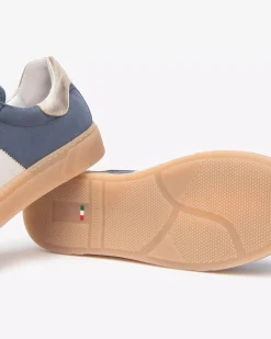 Nero Giardini Sneakers Donna in Suede e Pelle Avio Discount