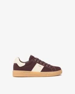 Nero Giardini Sneakers Donna in Suede e Pelle Rosso Sale