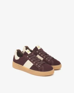 Nero Giardini Sneakers Donna in Suede e Pelle Rosso Sale