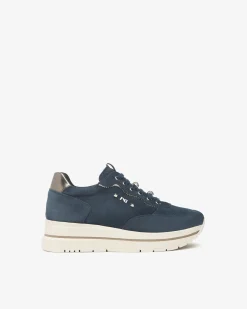 Nero Giardini Sneakers Donna in Suede e Materiale Tecnico Clearance