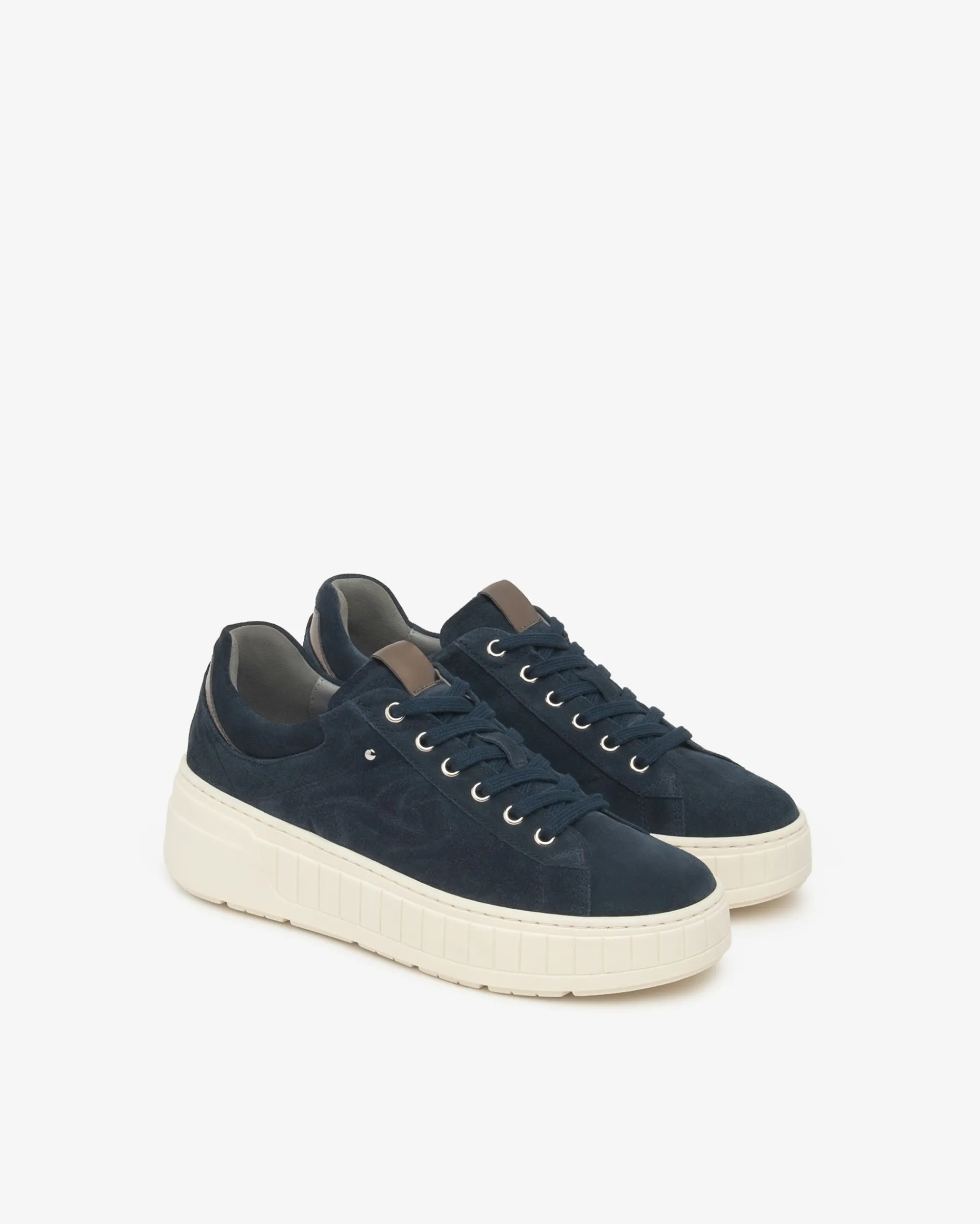 Nero Giardini Sneakers Donna in Suede, Pelle e Materiale Tecnico Online