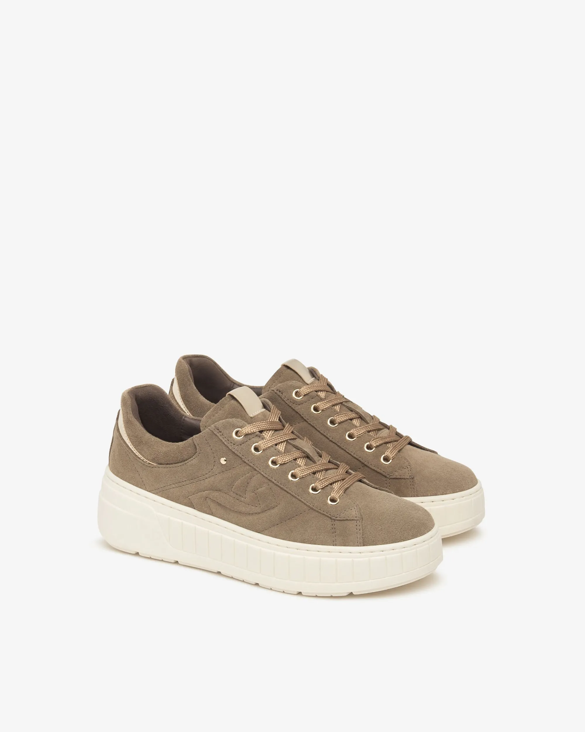Nero Giardini Sneakers Donna in Suede, Pelle e Materiale Tecnico Online