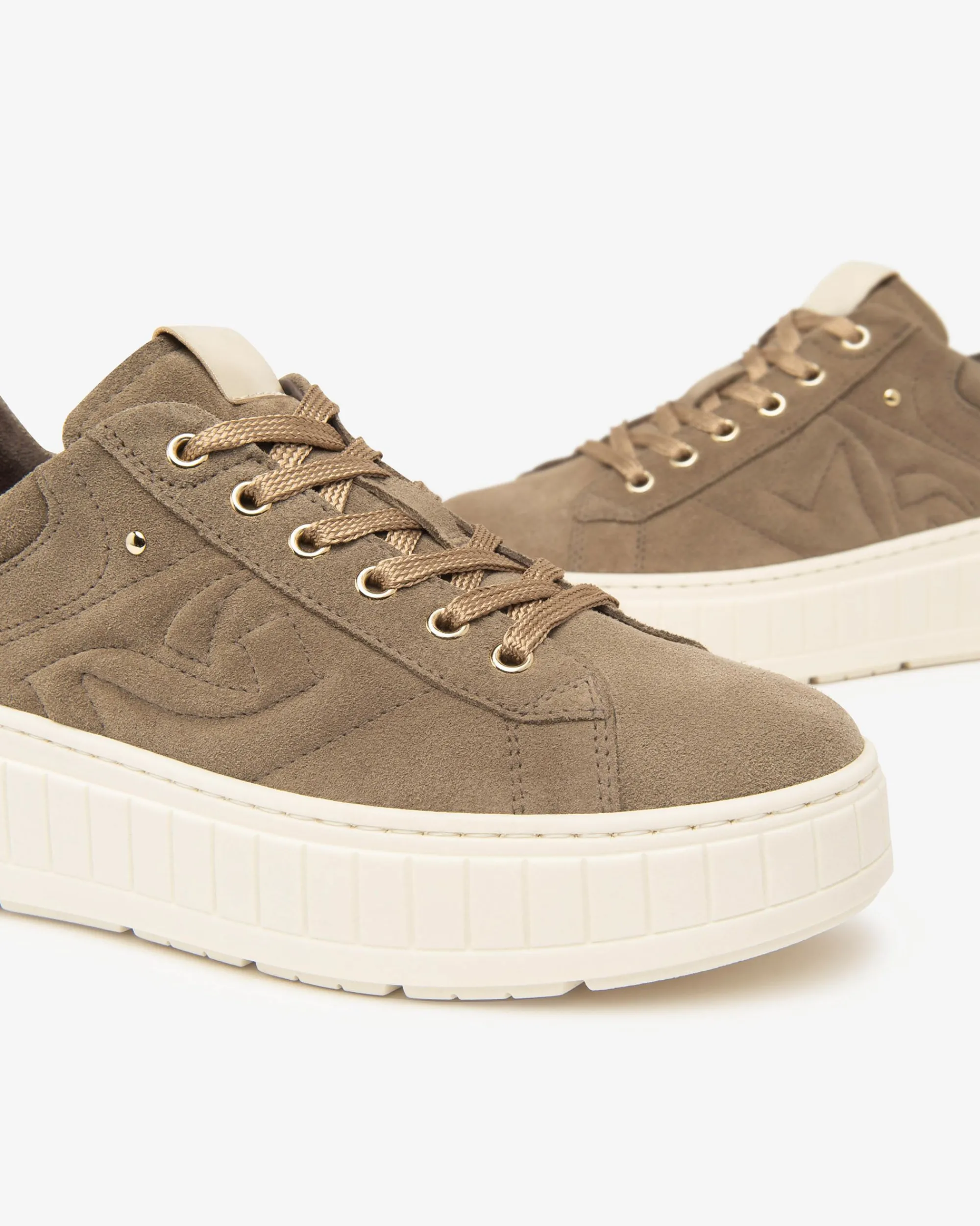 Nero Giardini Sneakers Donna in Suede, Pelle e Materiale Tecnico Online