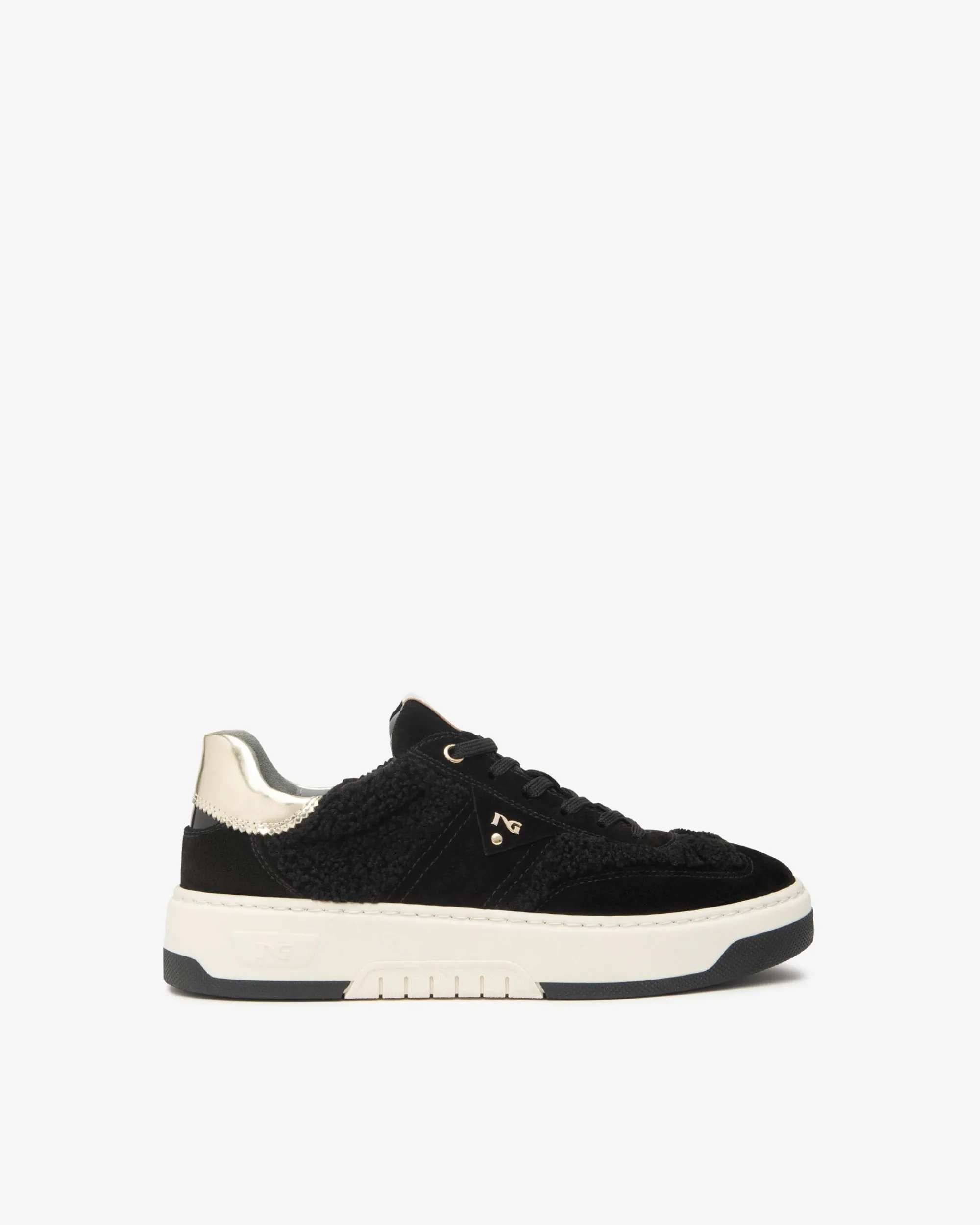 Nero Giardini Sneakers Donna in Suede, Tessuto e Materiale Tecnico Sale