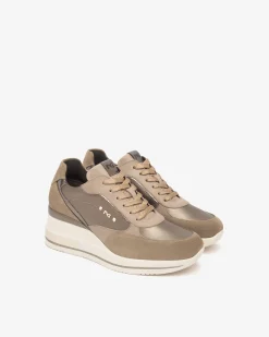 Nero Giardini Sneakers Donna in Suede,Vernice, Pelle e Materiale Tecnico