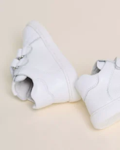 Nero Giardini Sneakers Junior da Bambino in Pelle e Tela New