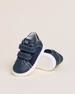 Nero Giardini Sneakers Junior da Bambino in Pelle e Tela New