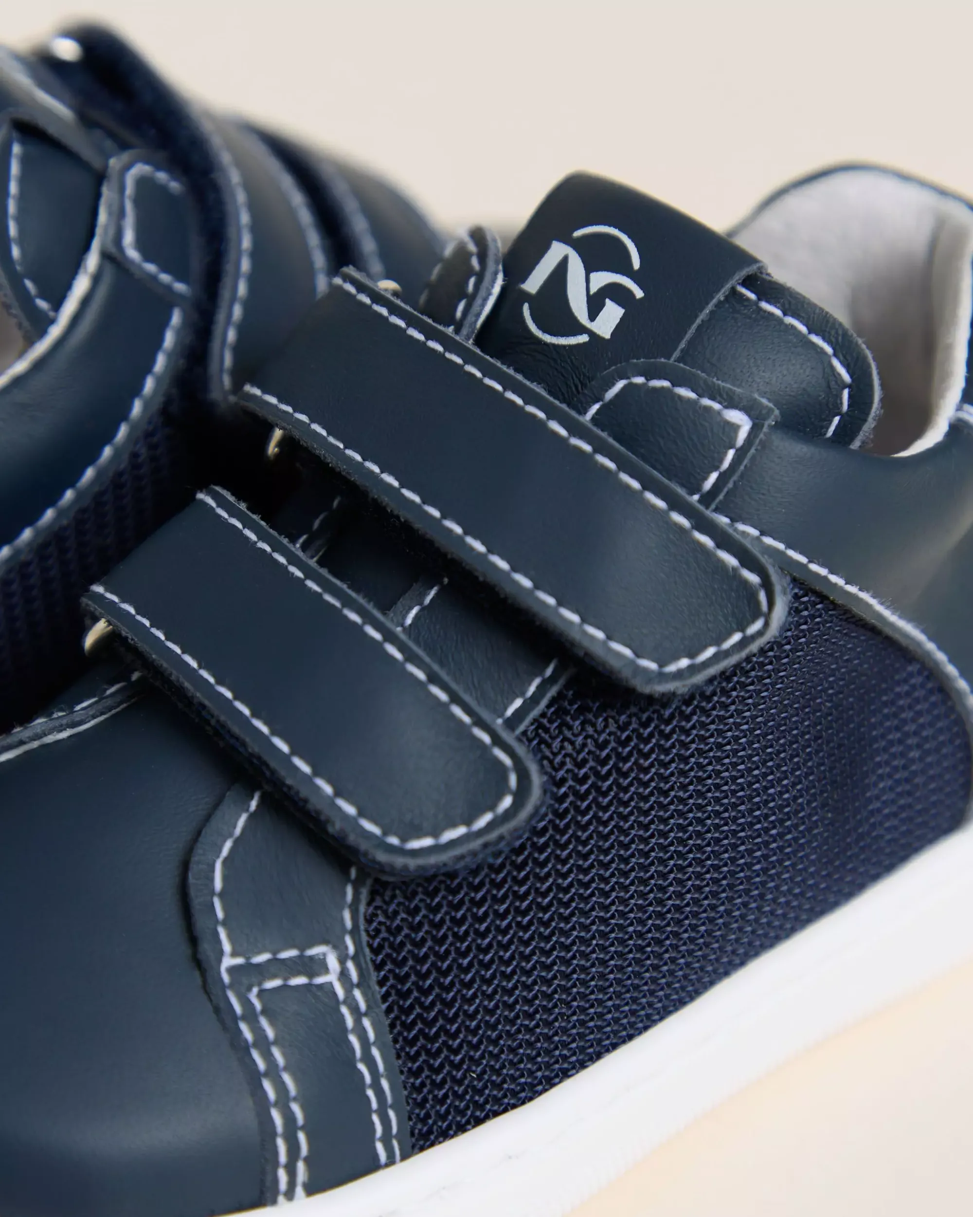 Nero Giardini Sneakers Junior da Bambino in Pelle e Tela New