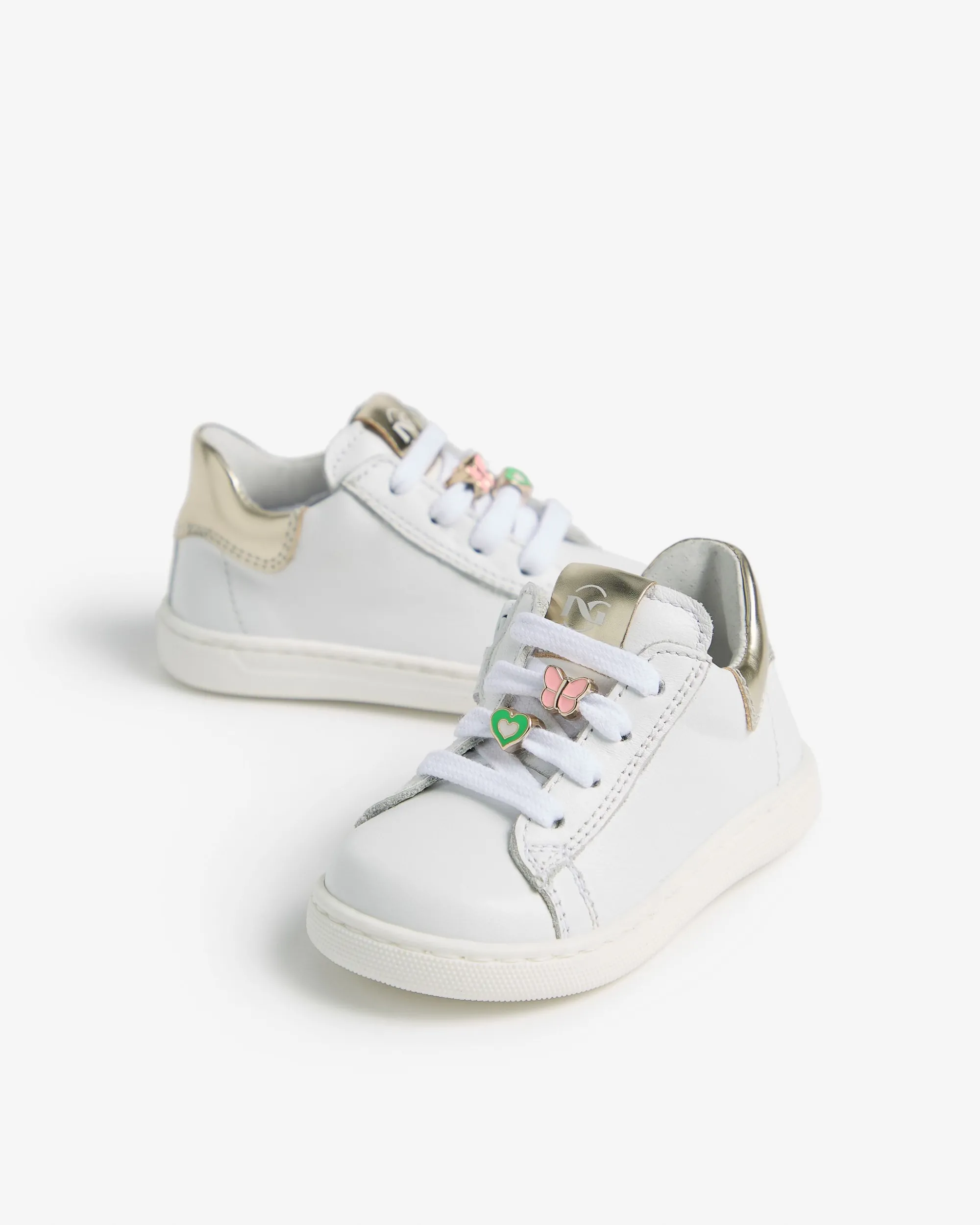 Nero Giardini Sneakers Junior da Bambina in Pelle e Materiale Tecnico Outlet