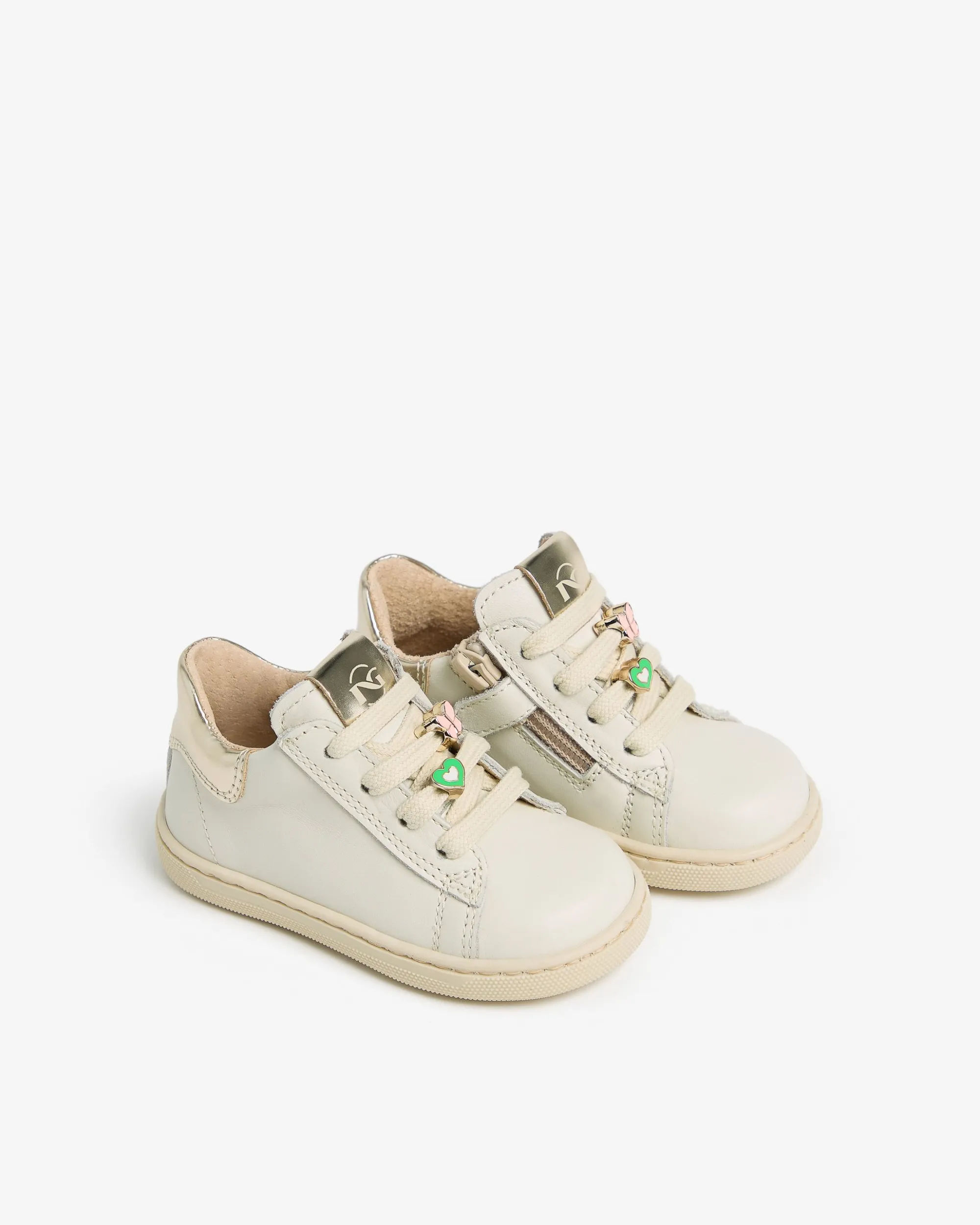 Nero Giardini Sneakers Junior da Bambina in Pelle e Materiale Tecnico Outlet