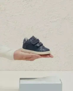 Nero Giardini Sneakers Junior da Bambino in Pelle e Camoscio Blu Clearance