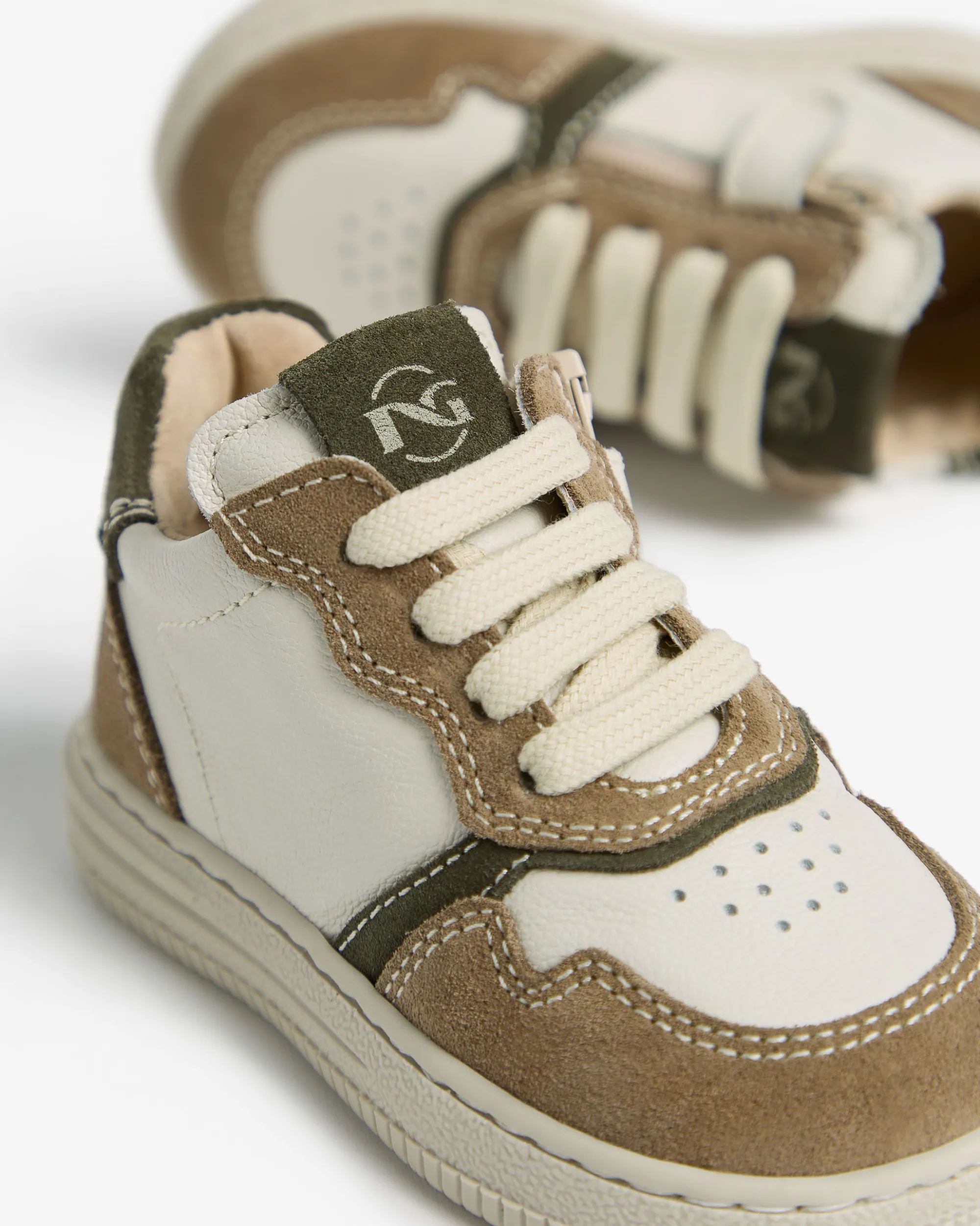 Nero Giardini Sneakers Junior da Bambino in Pelle e Camoscio Outlet
