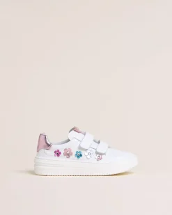 Nero Giardini Sneakers Junior da Bambina in Pelle e Materiale Tecnico Hot