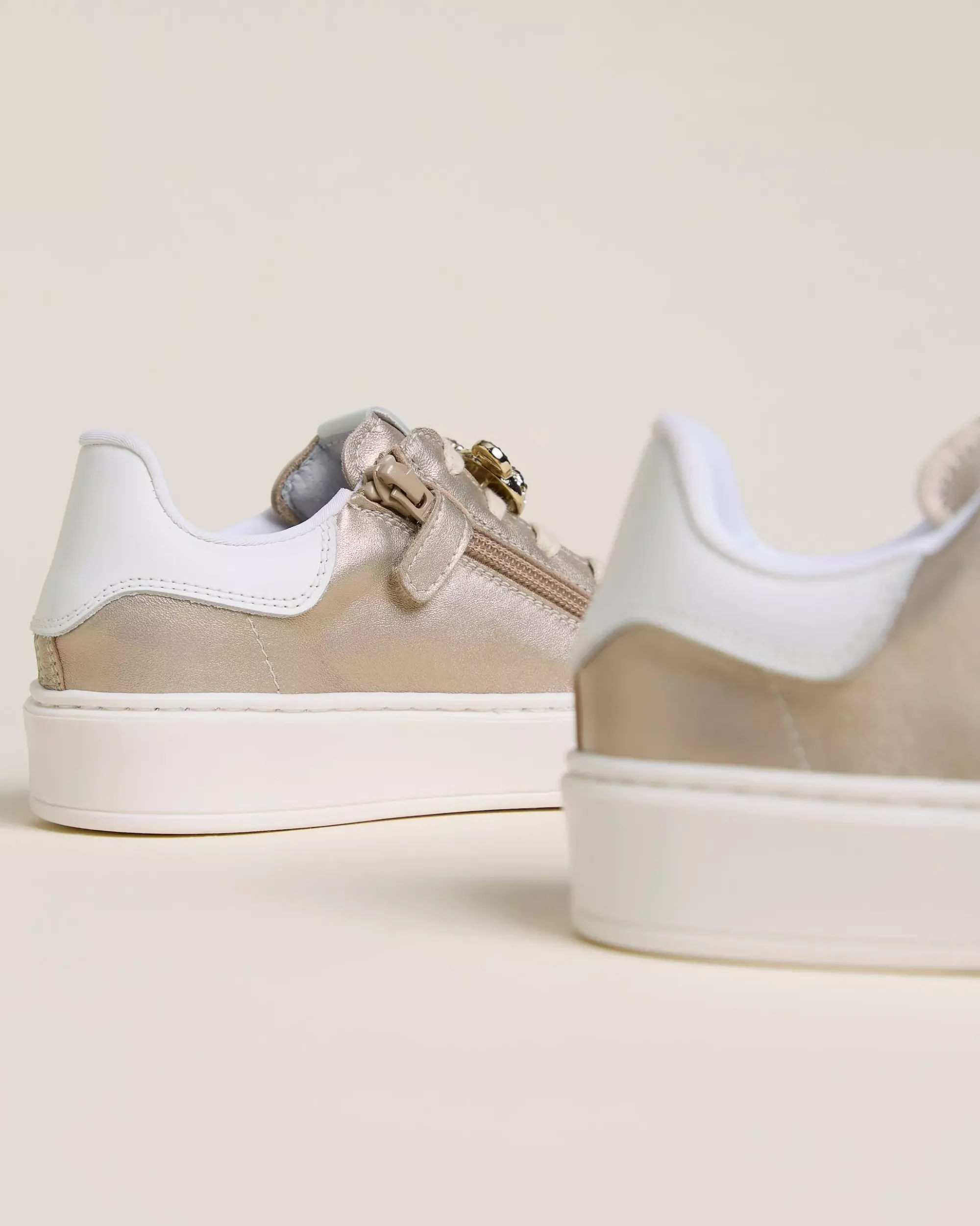 Nero Giardini Sneakers Teen da Ragazza in Pelle e Materiale Tecnico Online