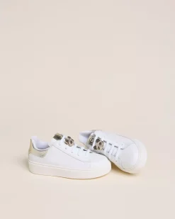 Nero Giardini Sneakers Teen da Ragazza in Pelle e Materiale Tecnico Online