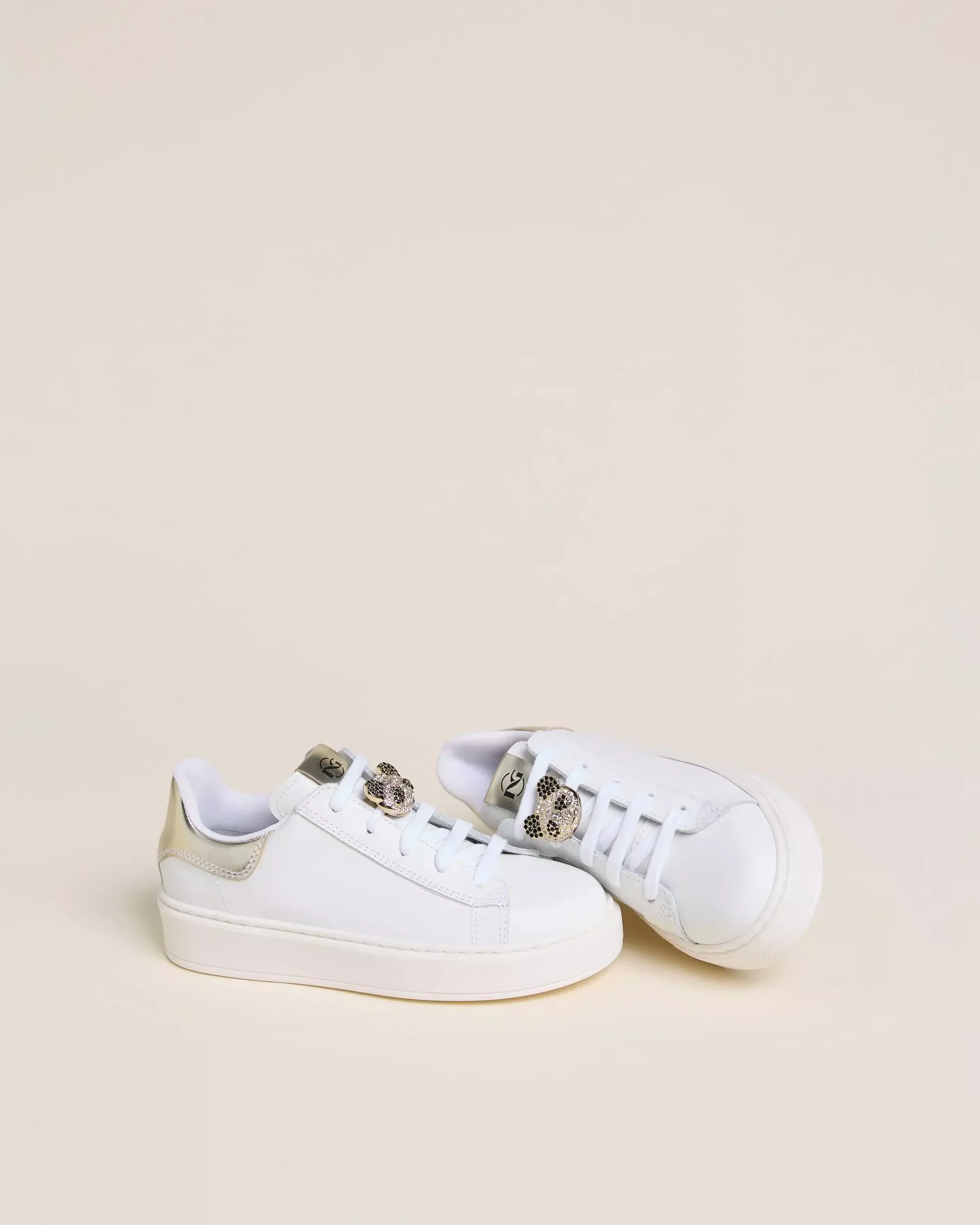 Nero Giardini Sneakers Teen da Ragazza in Pelle e Materiale Tecnico Online