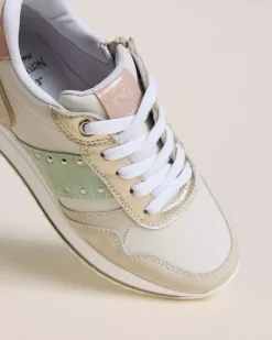Nero Giardini Sneakers Teen da Ragazza in Pelle, Camoscio e Materiale Tecnico Sale