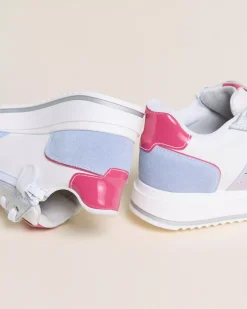 Nero Giardini Sneakers Teen da Ragazza in Pelle, Camoscio e Materiale Tecnico Sale