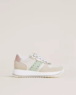 Nero Giardini Sneakers Teen da Ragazza in Pelle, Camoscio e Materiale Tecnico Sale