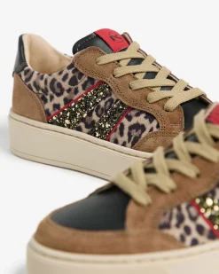 Nero Giardini Sneakers Teen da Ragazza in Camoscio, Pelle e Materiale Tecnico Clearance