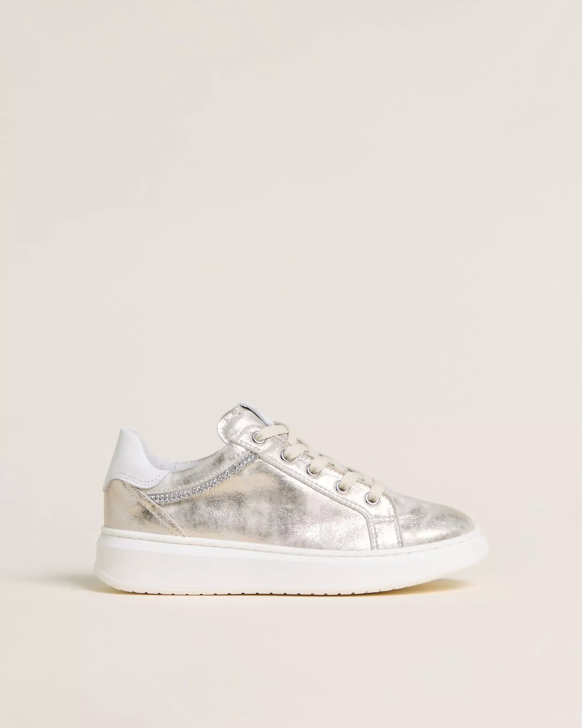 Nero Giardini Sneakers Teen da Ragazza in Materiale Tecnico e Pelle New