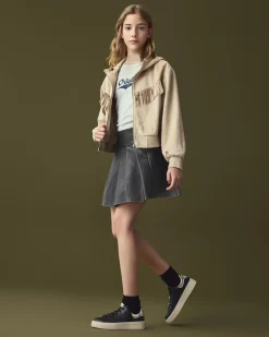 Nero Giardini Sneakers Teen da Ragazza in Pelle e Materiale Tecnico Hot