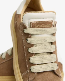 Nero Giardini Sneakers Teen da Ragazza in Camoscio e Pelle Hot