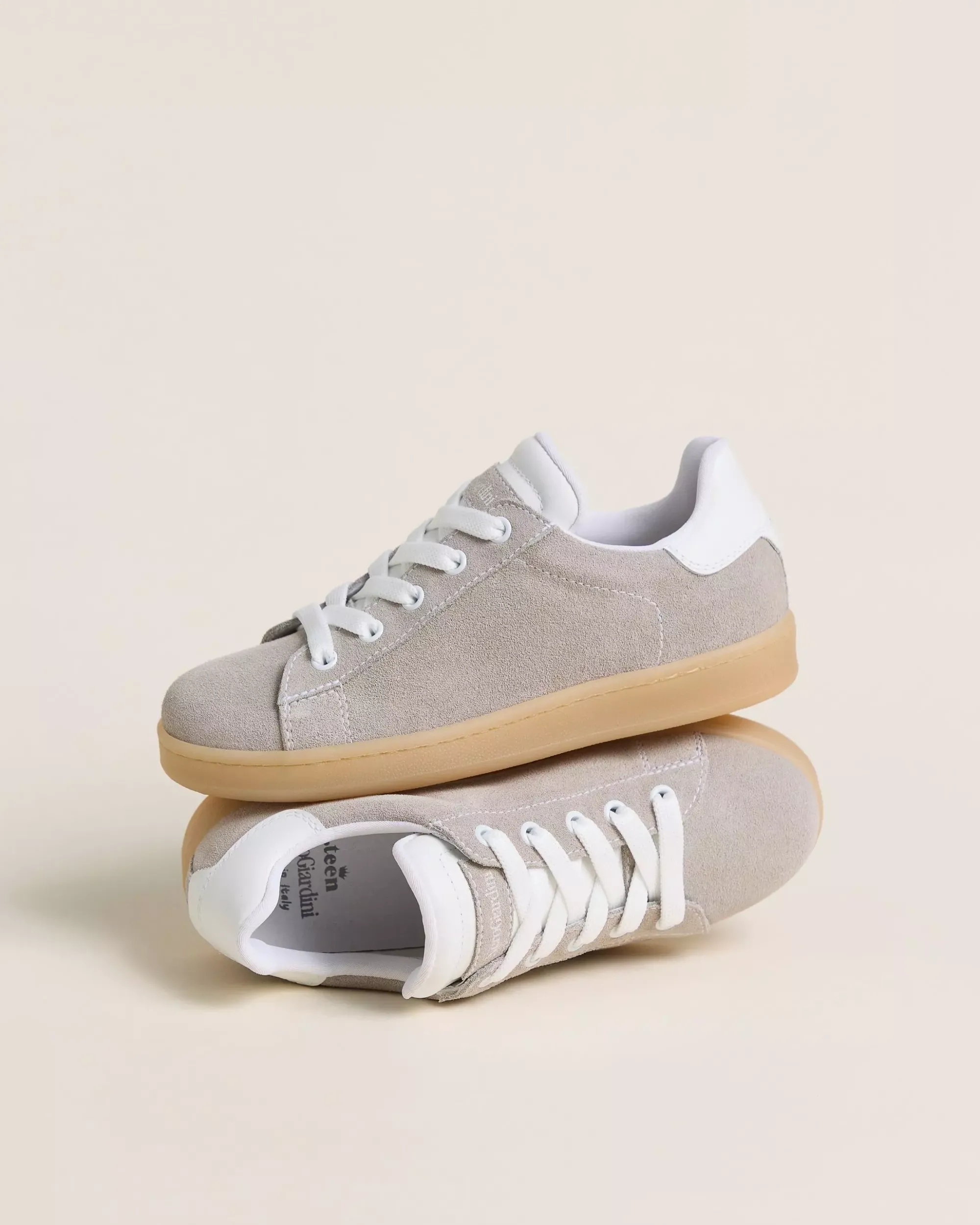 Nero Giardini Sneakers Teen da Ragazzo in Camoscio e Pelle New