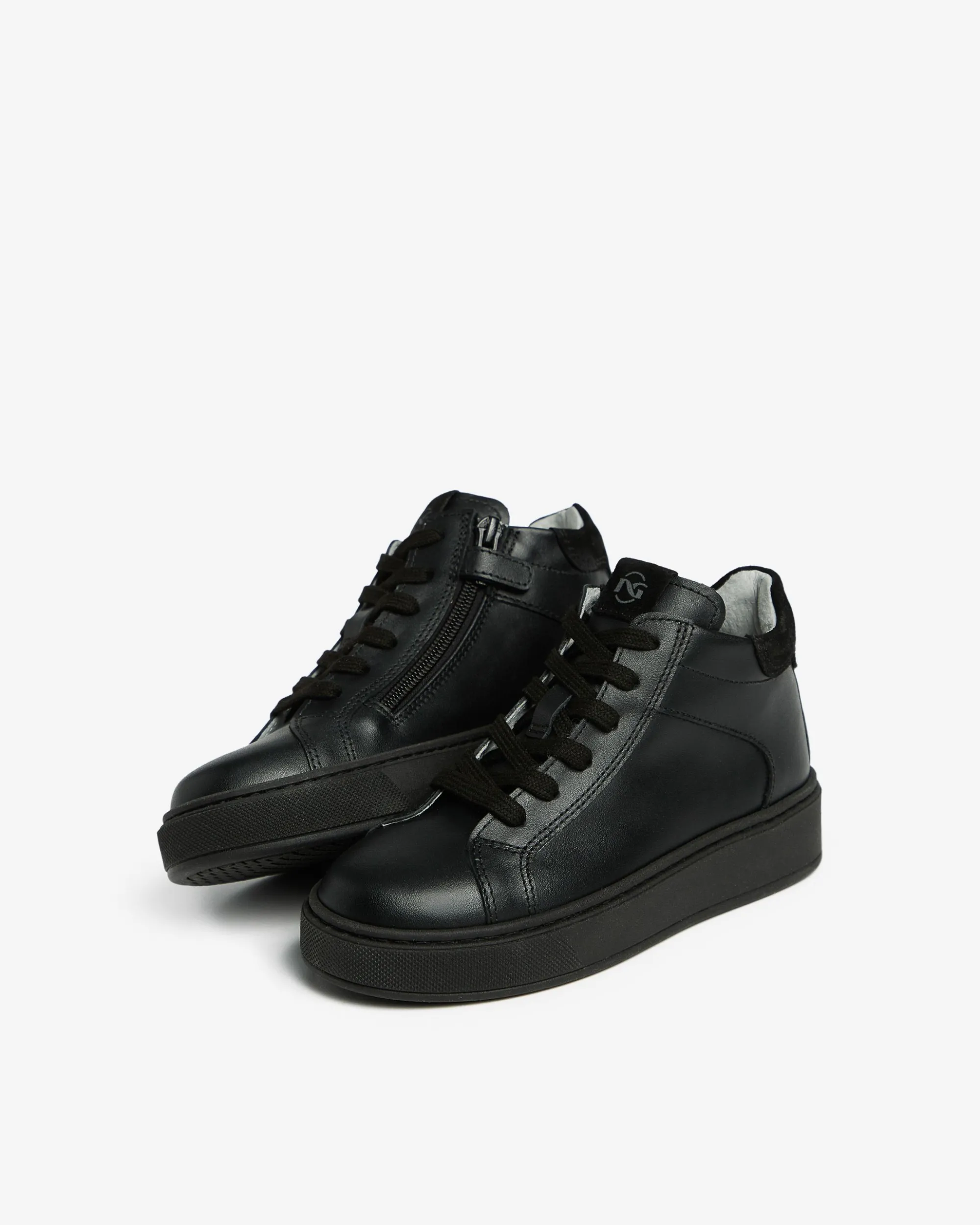 Nero Giardini Sneakers Teen da Ragazzo in Pelle e Camoscio Discount